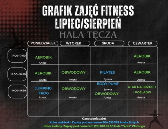 Black and Red Dark and Bold Workout Planner 1